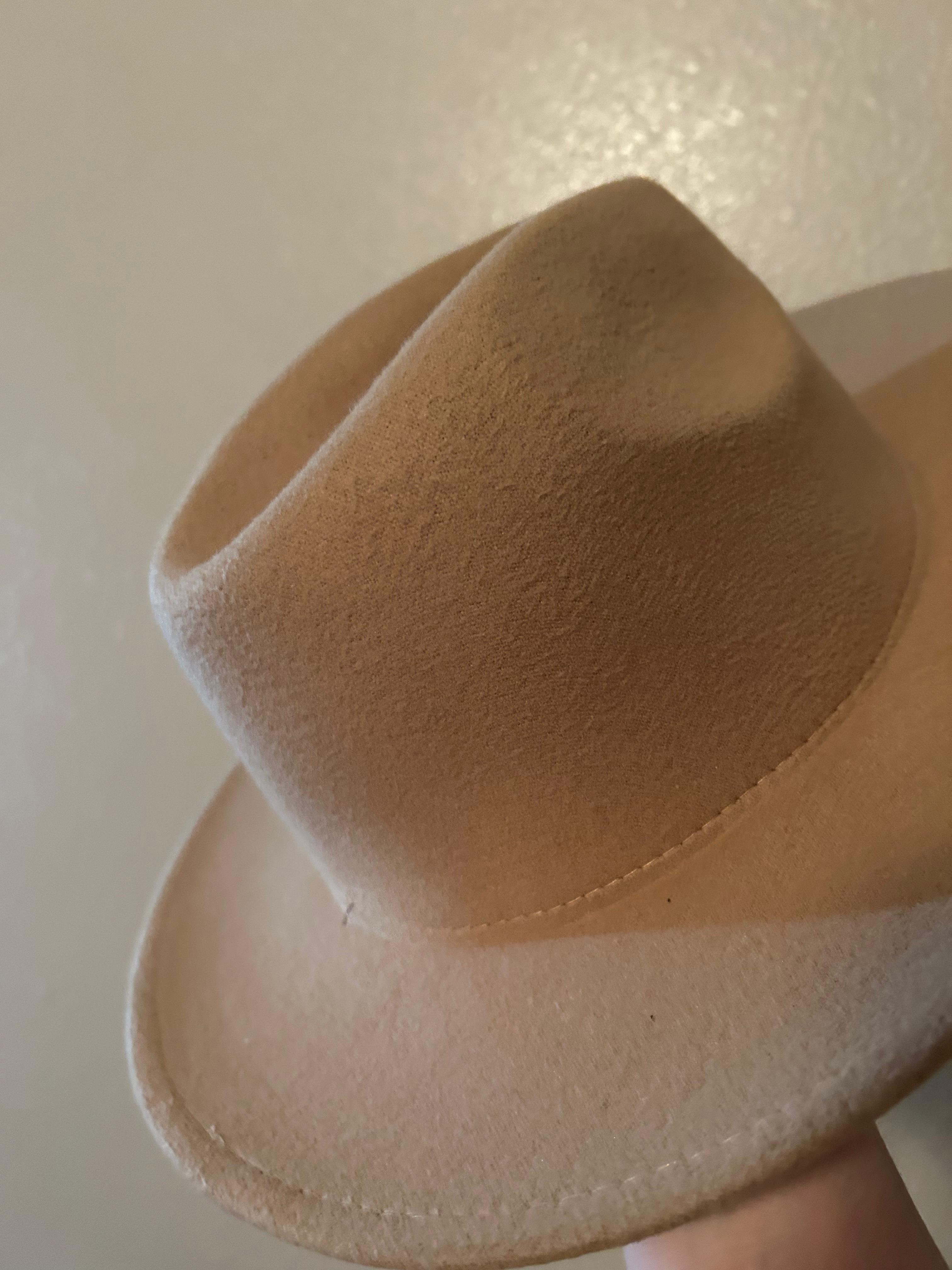 🤠 Chic Tan Cotton-Poly Cowboy Hat - Coastal Vibe 🤠