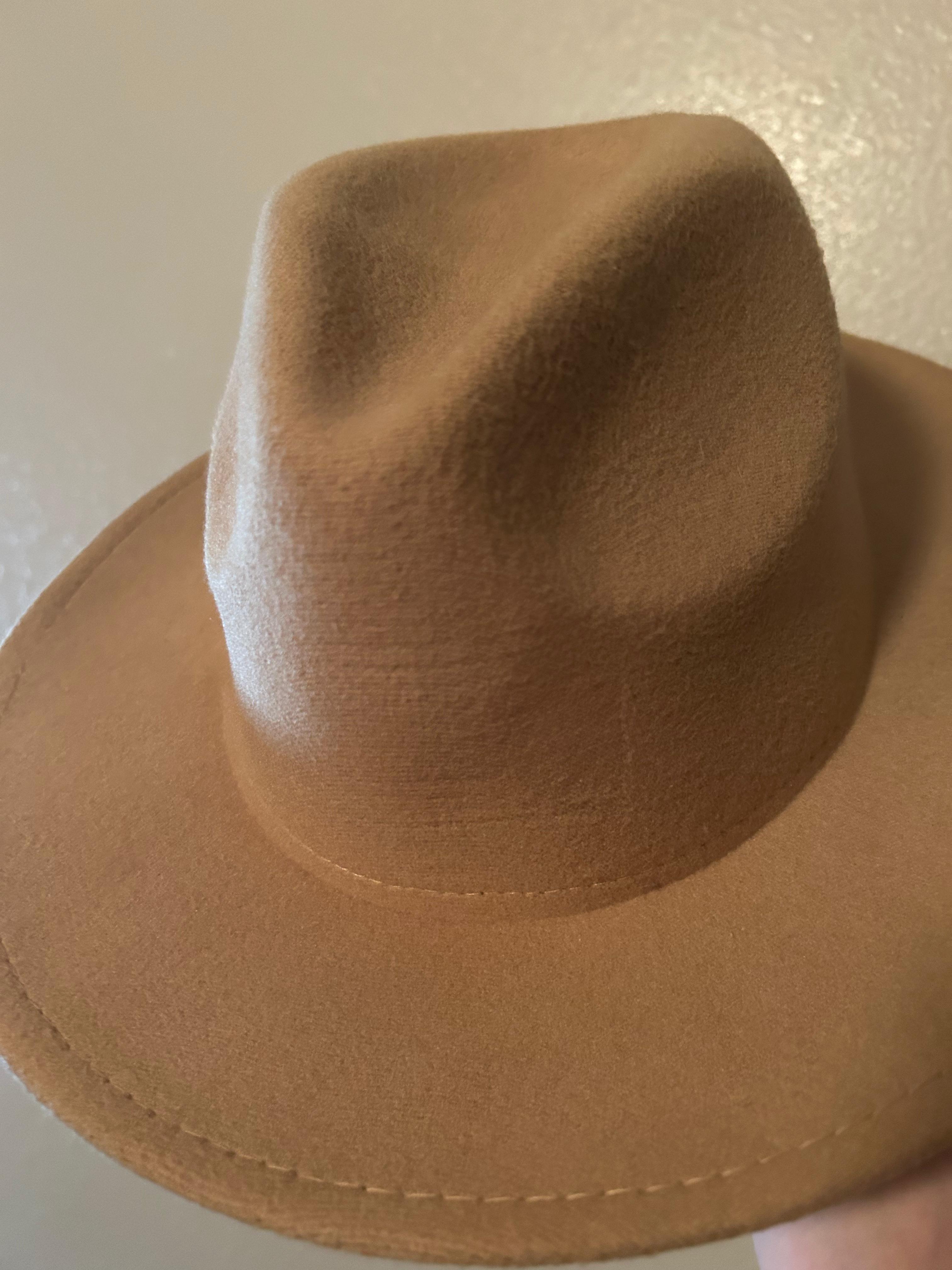 🤠 Chic Tan Cotton-Poly Cowboy Hat - Coastal Vibe 🤠