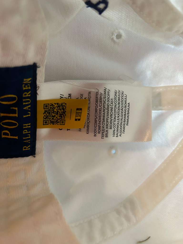 🏇 Authentic Polo Ralph Lauren White Classic Cap 🏇