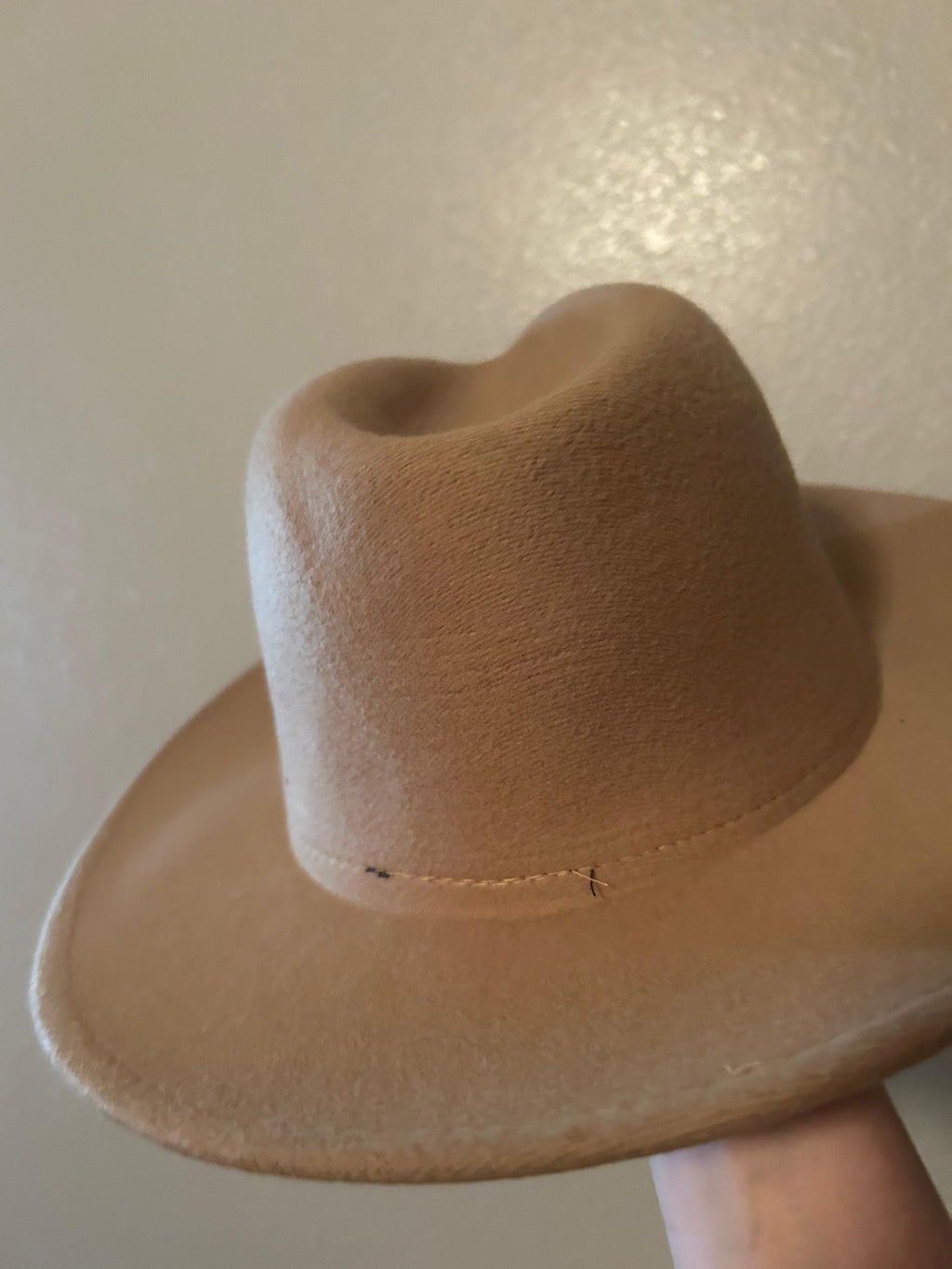 🤠 Chic Tan Cotton-Poly Cowboy Hat - Coastal Vibe 🤠