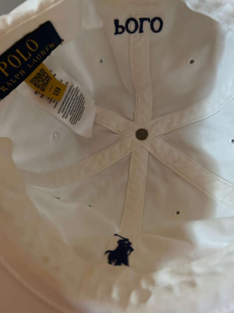 🏇 Authentic Polo Ralph Lauren White Classic Cap 🏇