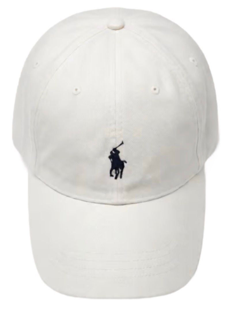 🏇 Authentic Polo Ralph Lauren White Classic Cap 🏇